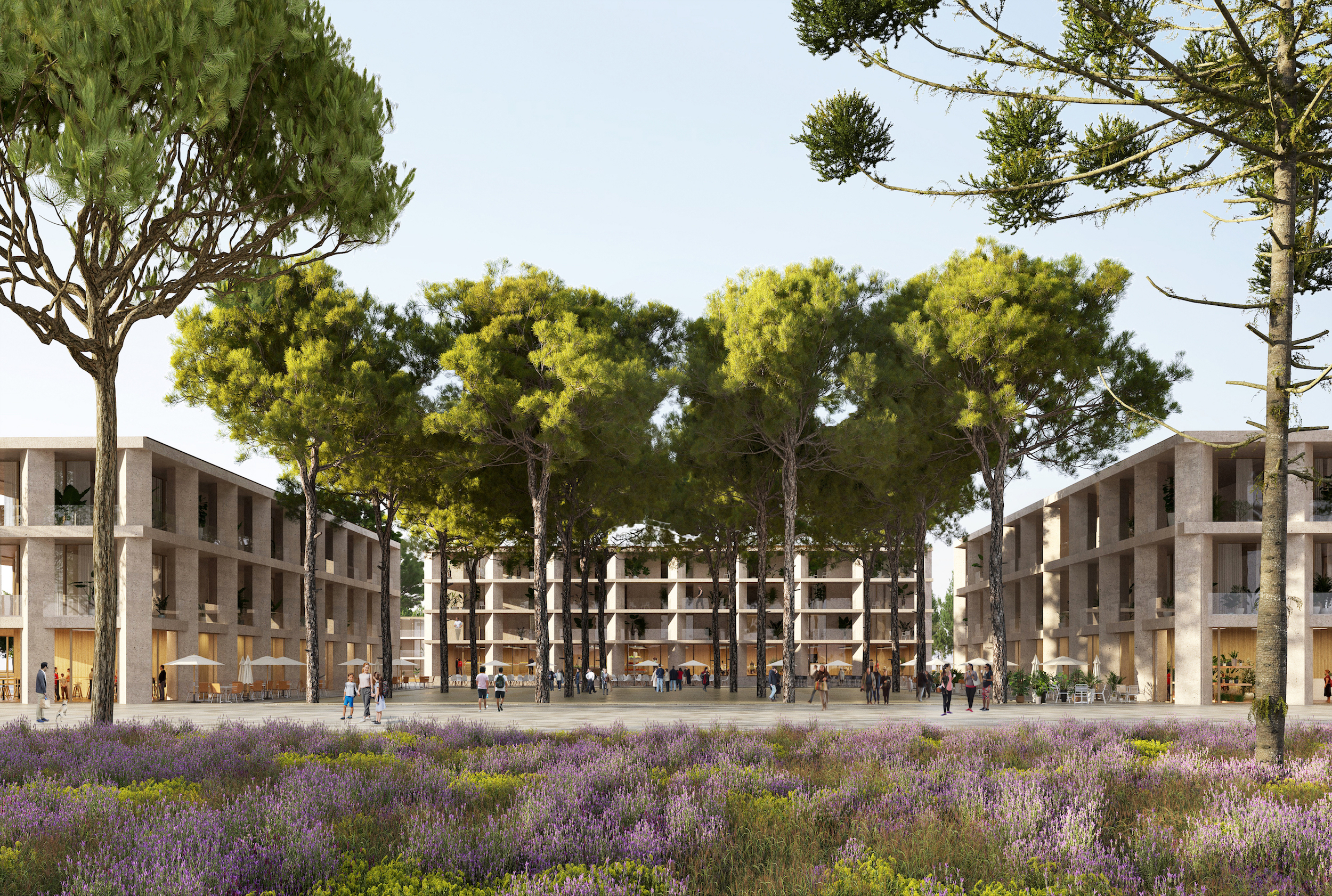 Nîmes Zac du Mas Lombard « Réaliser un quartier modèle de résilience et de ville durable méditerranéenne »